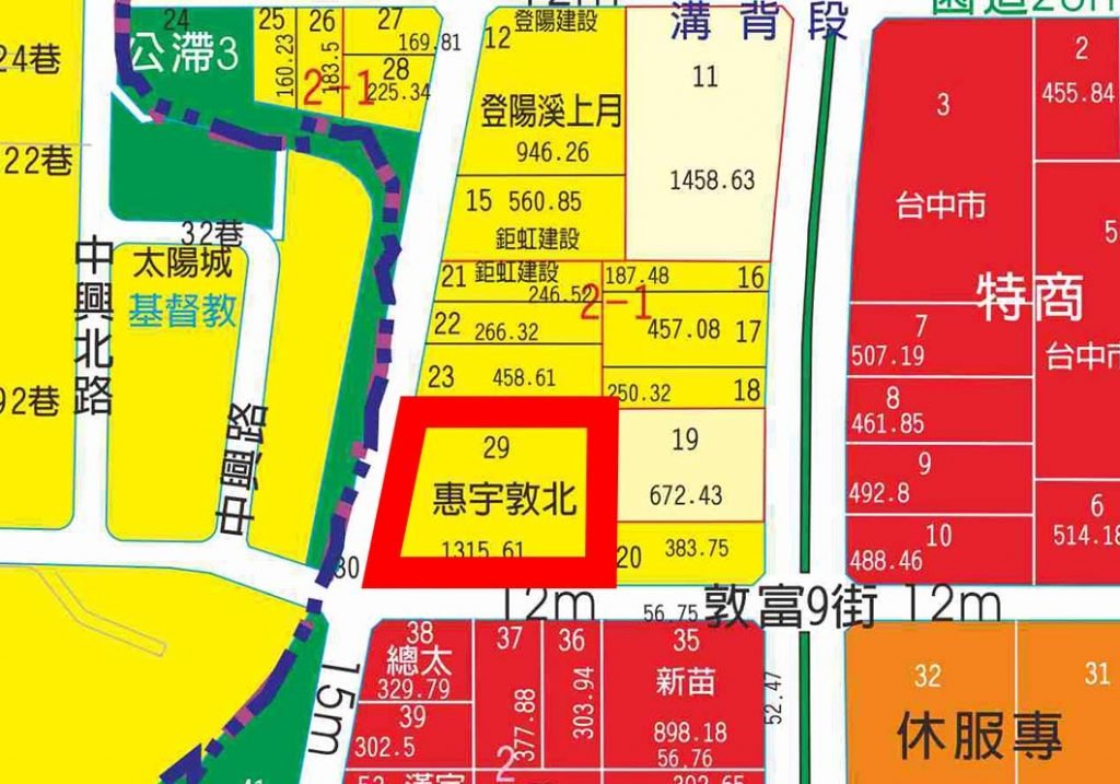 台中北屯區建案 惠宇敦北 青鳥樂居happiness Living